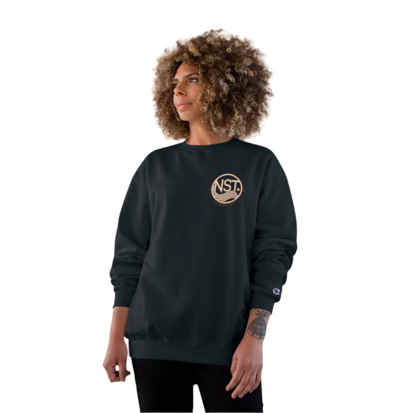 NST Clothing Signature Logo Champion Sweatshirt