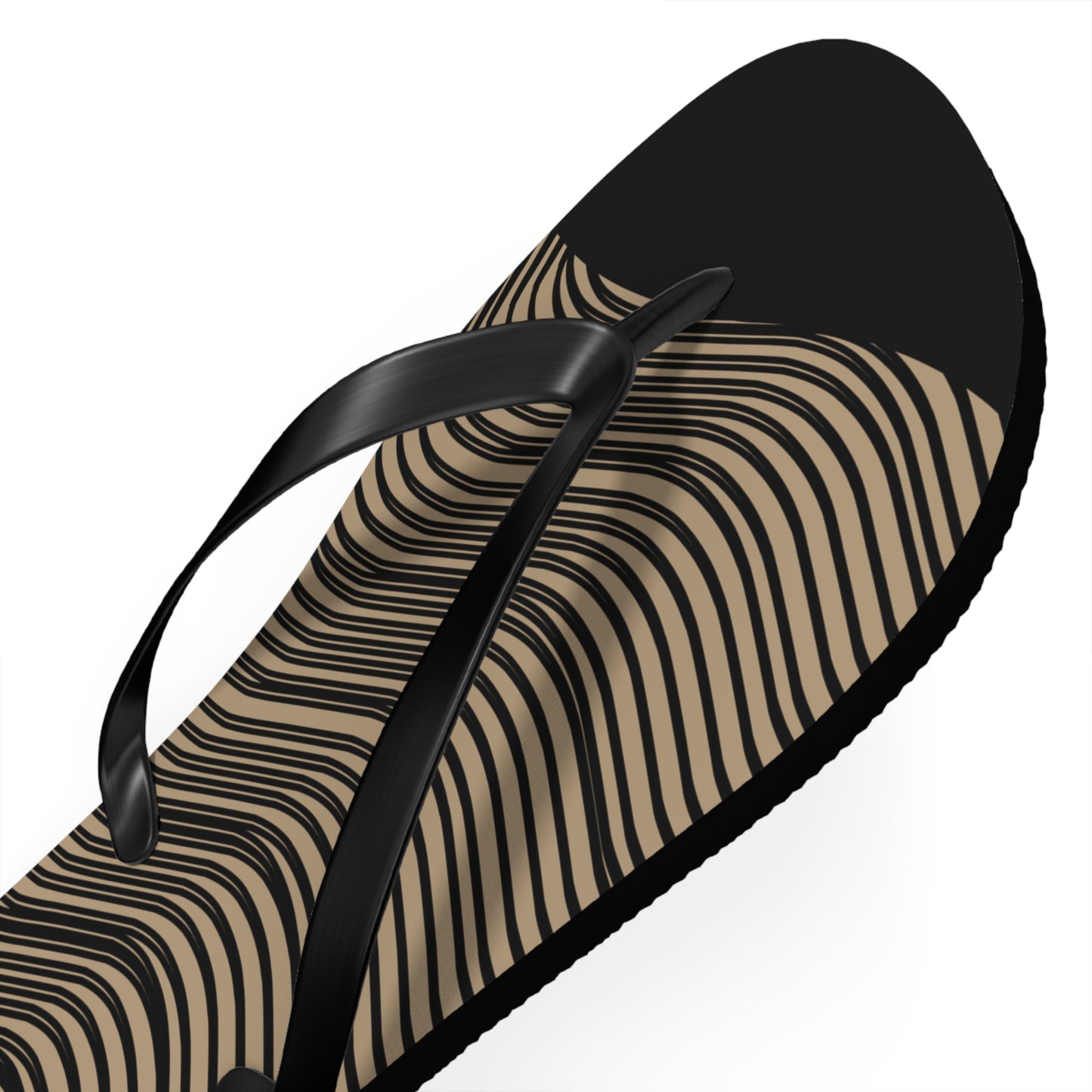 NST Clothing Signature Flip Flops in Black