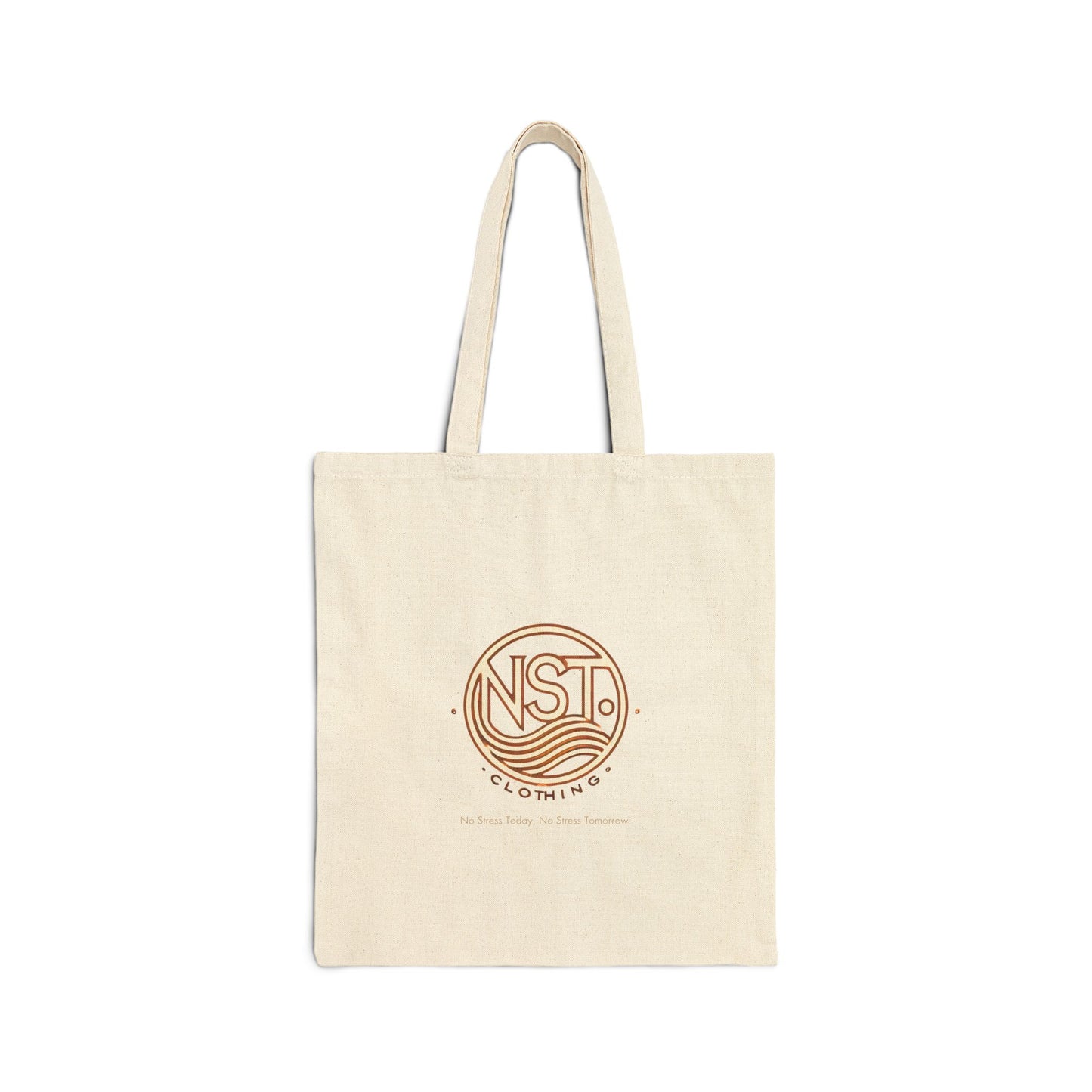 NST Clothing Signature Logo Cotton Canvas Tote Bag