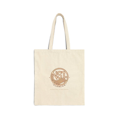 NST Clothing Signature Logo Cotton Canvas Tote Bag