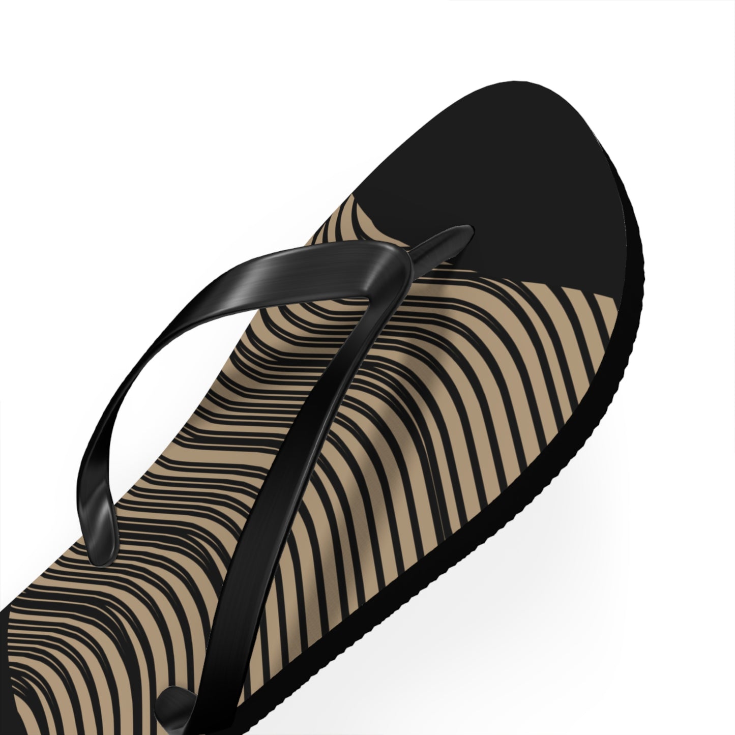 NST Clothing Signature Flip Flops in Black