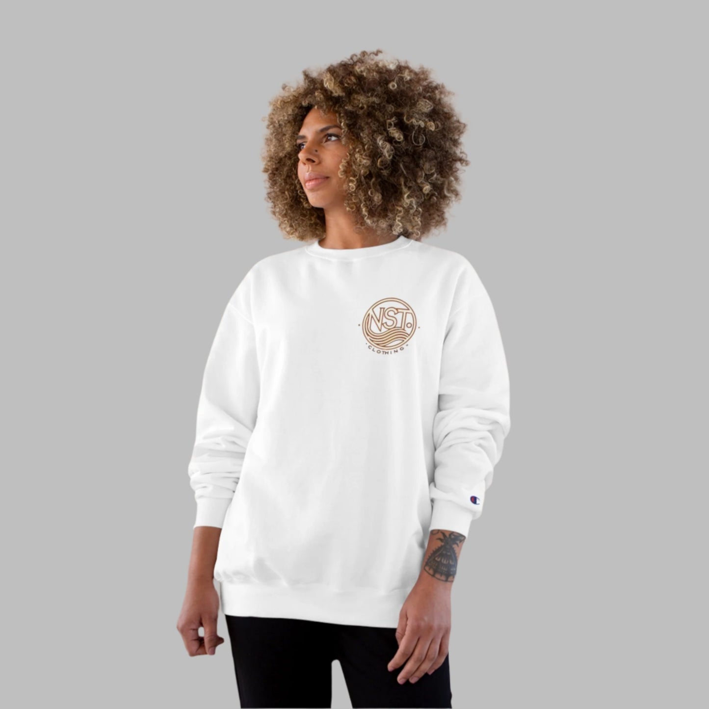 NST Clothing Signature Logo Champion Sweatshirt