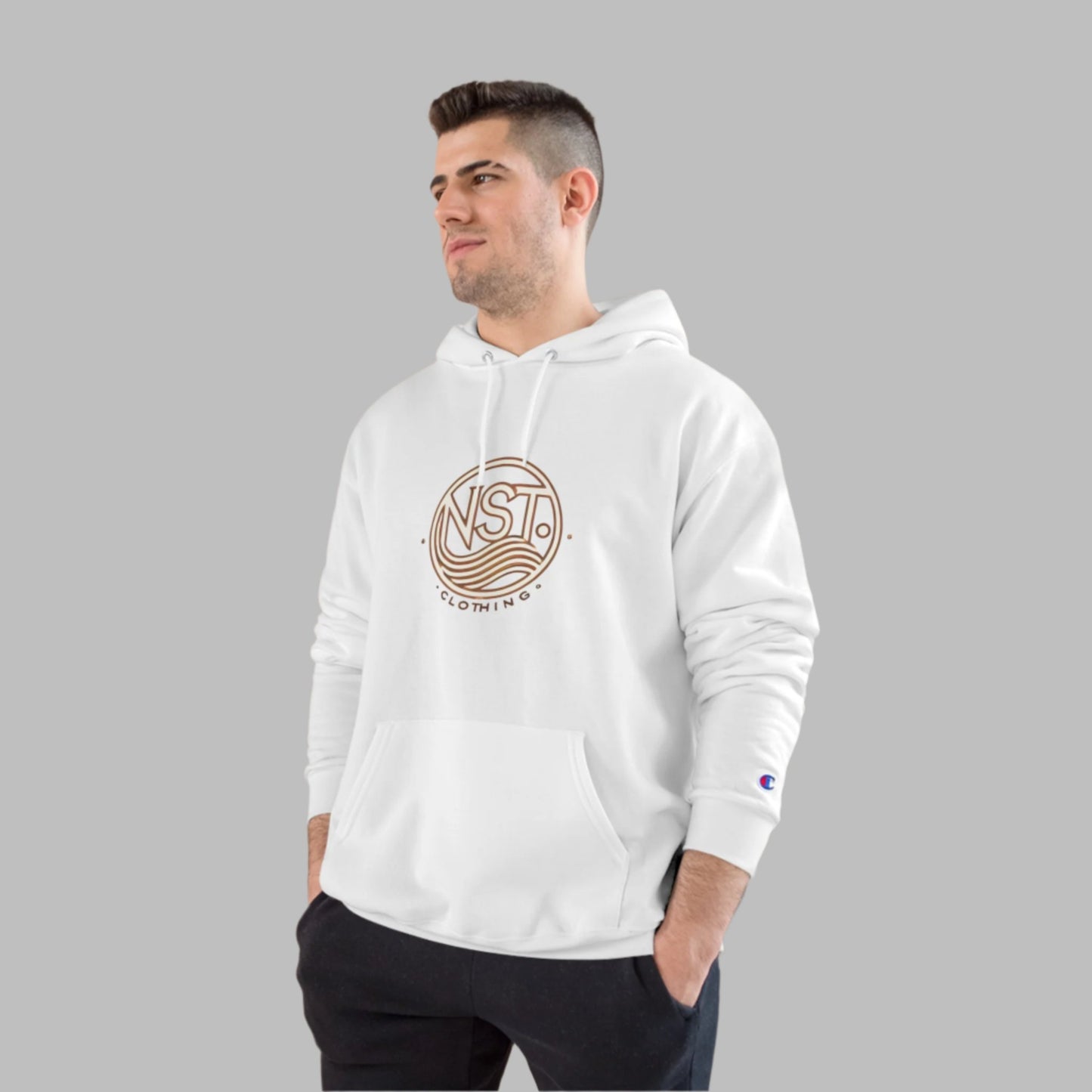 NST Clothing Signature Logo Champion Hoodie