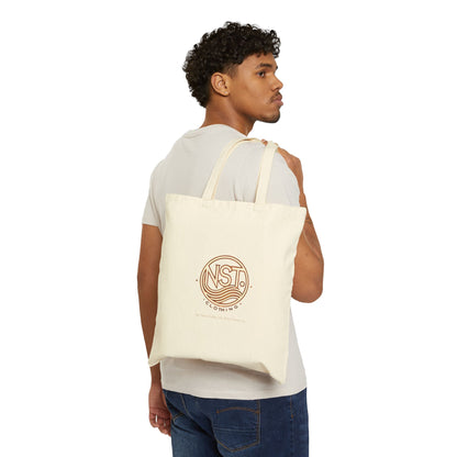 NST Clothing Signature Logo Cotton Canvas Tote Bag