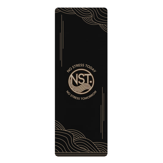 NST Clothing Signature Logo Rubber Yoga Mat