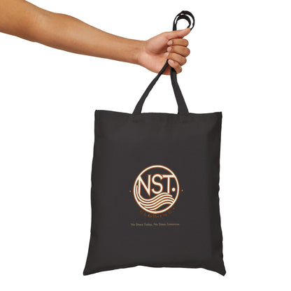 NST Clothing Signature Logo Cotton Canvas Tote Bag