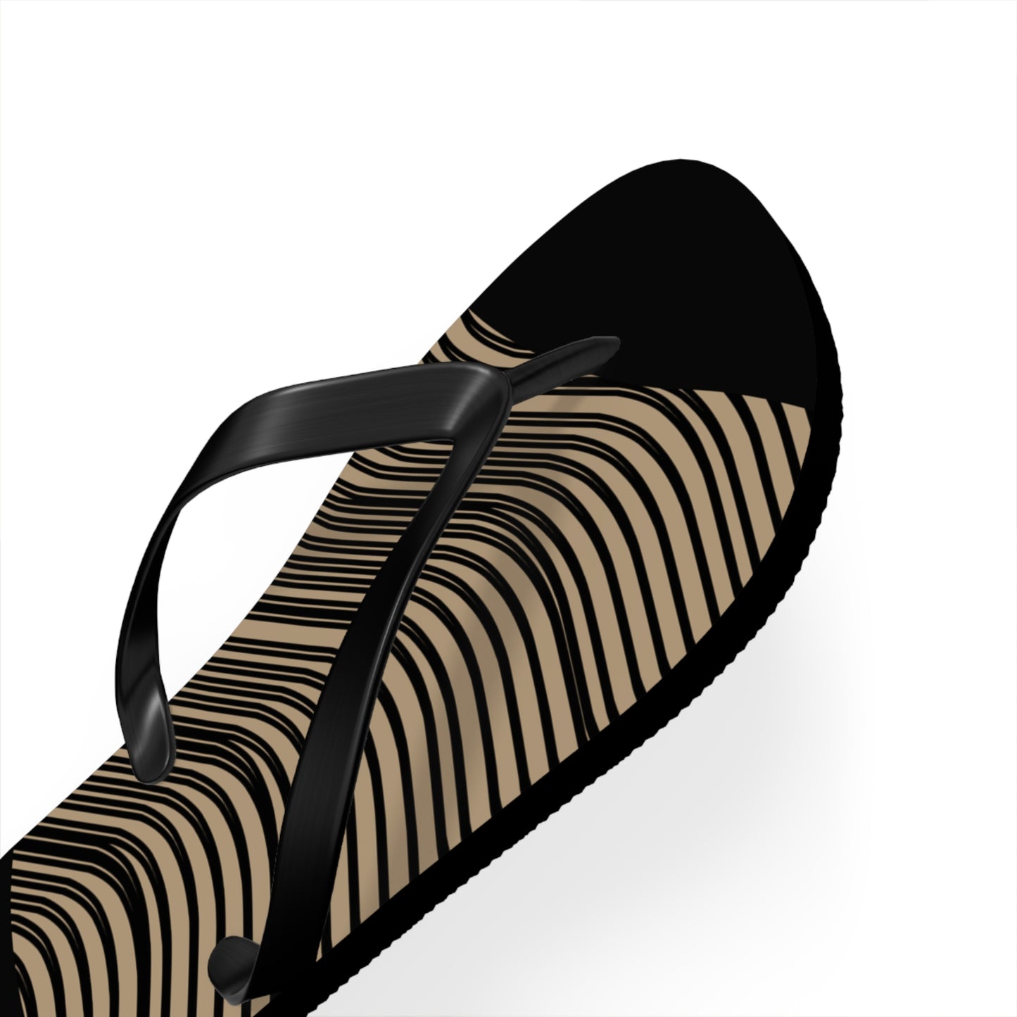 NST Clothing Signature Flip Flops in Black